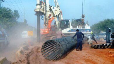 Rawat: Construction of underpass in front of Margalla Town on Murree Road is slow