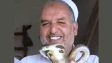 London / Gujar Khan: British citizen Haji Mohammad Saeed who died after being bitten by pet cobra snake was laid to rest