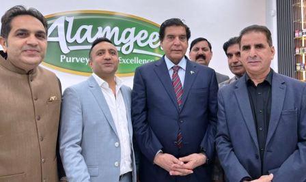 London; Ch Adil Zeb of Alamgeer foods holds reception for ex PM Raja Parvez Ashraf