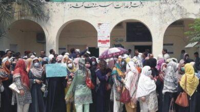 Kahuta: The teachers and students of the Punjab Teacher Union of Tehsil Kahuta held a protest rally