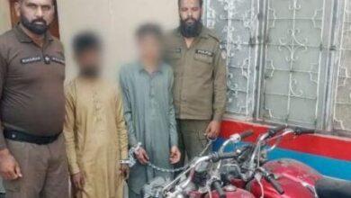 Rawat: Pirwadhai police arrested 02 accused Saeed and Waleed involved in motorcycle theft incidents.