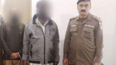 Gujar Khan: Mandra police arrested the leader of the most wanted Haq Nawaz dacoit gang along with his accomplice