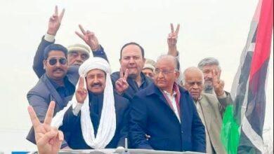 Kallar Syedan: Asif Ali Zardari’s Historic Arrival in Kahuta Ignites Enthusiastic PPP rally in Kallar Syedan