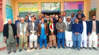 Kallar Syedan: Senior teacher of Government High School Kallar Syedan Ch Tasawar Hussain retired on completion of his tenure
