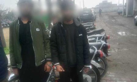 Rawat police action, 02-member bike lifter gang arrested, 13 stolen motorcycles recovered.