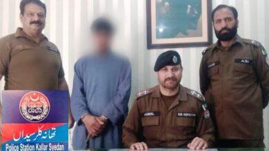 Kallar Syedan: Police Operation Leads to Arrest of Wanted Criminal in Connection to Health Department Official Rizwan’s Murder Case