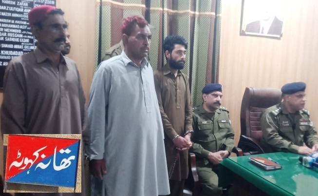 Kahuta; Police Crackdown Nets Criminals Involved in Murder, Theft, and Vehicle Theft