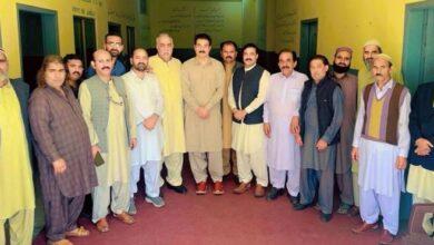 Kahuta: Organizational meeting of PTI was organized in Kahuta in which former MNA Sadaqat Ali Abbasi took special part
