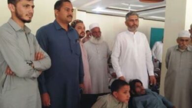 Kahuta: Distribution of wheelchairs to the disabled by the founder of Niaz support