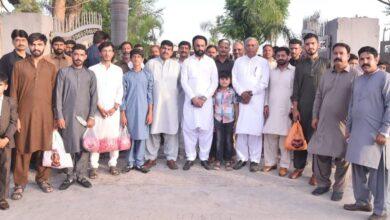 Kallar Syedan: MPA PML-N Ch Naeem Ejaz, visits village Pind Jatla of UC Takht Parri