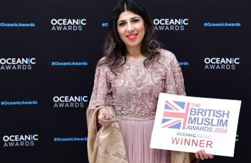 London: Alina Khan named Woman of the Year at British Muslim Awards ...