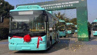 Rawat: 78 electric buses to ply on six routes in Rawalpindi by Jan