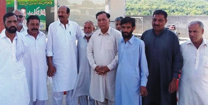 Kahuta: delegation led by Raja Ishtiaq Ahmed meet with MPA Raja Sagheer
