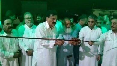 Kahuta: Grand opening ceremony of Gulshan valley restaurant
