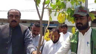 Chakswari: Planting campaign started in New Town Chakswari, under Al-Raqeeb Environmental Protection Project organized by Sawab Foundation