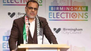 London: Newly Independent candidate MP Ayub Khan of Birmingham takes oath at house of commons