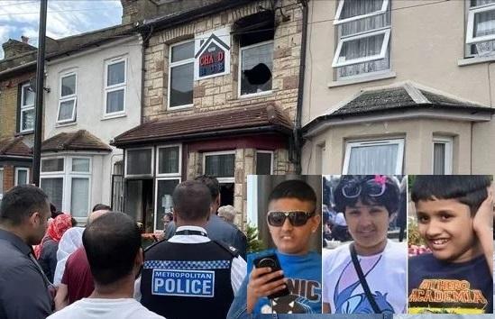 London: Funeral Held for Three British-Pakistani Children Who Died in East Ham House Fire