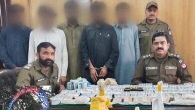 Gujar Khan: Mandra Police Arrest Five-Member Gang Involved in Robberies and Thefts