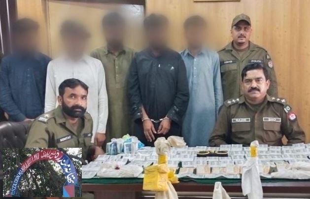 Gujar Khan: Mandra Police Arrest Five-Member Gang Involved in Robberies and Thefts