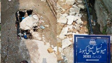 Kahuta; Collusion Between Public Health Engineer and Contractor Leaves Streets in Disrepair