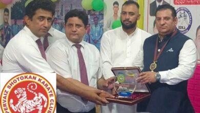 Kallar Syedan: Pervaiz Shotokan Karate Club Wins Rawalpindi Divisional Karate Championship