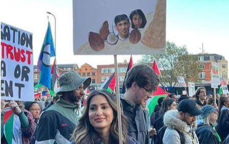 London: Marieha Hussain a High Wycombe teacher who held ‘racist’ sign of Rishi Sunak found not guilty