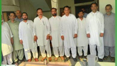 Kallar Syedan Grocery Traders Form Union, Nasir Akhtar Bhatti Elected First President