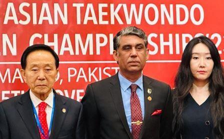 Korea / Kahuta: Col (R) Waseem Janjua Elected as Commonwealth Taekwondo Union Member from Asia
