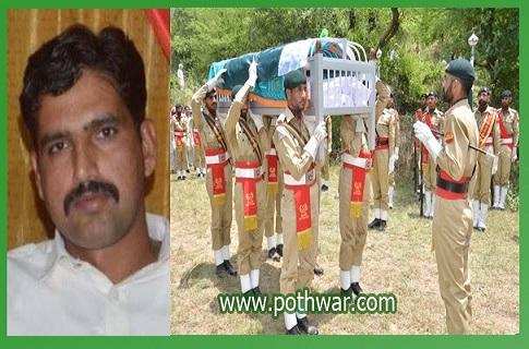 Kahuta Soldier Taimoor Abbasi Martyred in Khyber Operation; Funeral to be Held in Kairal, Panjar