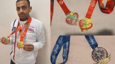London: Ikhlaq Ahmed wins medals at transplant games