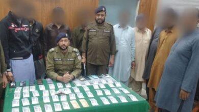 Gujar Khan Police Arrest Nine for Online Gambling on Cricket and Other Games