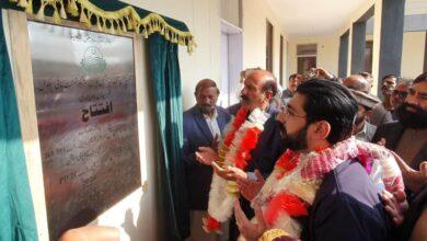 Kallar Syedan; Inauguration ceremony of Chauk Pindori Bhata road held at the residence of Ex Chairman M Zubair Kiyani