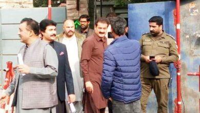 Rawat: Former (MNA) Sadaqat Ali Abbasi appeared before the Anti-Terrorism Court (ATC) in Rawalpindi