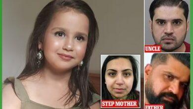 London: Father Urfan Sharif and stepmother Beinash Batool guilty of Sara Sharif murder