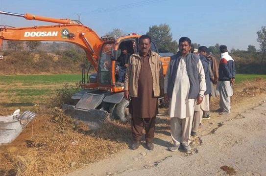 Kahuta: Construction of Lalu Nai Teri to Tathi Syedan Road Begins, Sparks Joy Among Locals