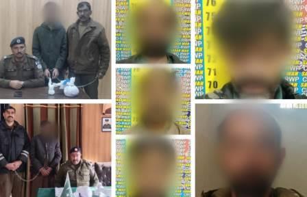 Kahuta: Police have intensified their crackdown on drug peddlers eight arrested