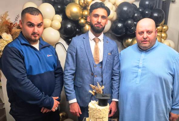 London: Mirza Uzair of Bewal Earns Pharmacy Degree in Bradford