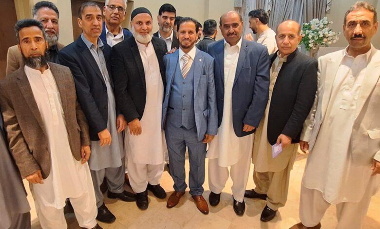 London: Grand Wedding Reception of Chaudhry Umar Jahangir of Bewal Held in Bradford