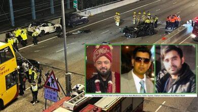 Hong Kong; Three Pakistanis Killed, Four Injured in West Kowloon Highway in Multi-Vehicle Collision