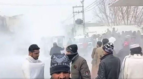 Kallar Syedan: Petrol Pump Fire in Kallar Syedan: Rickshaw Burnt, Employee Injured