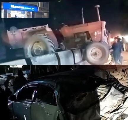 Gujar Khan: Serious Accident on GT Road Involving Tractor and Car