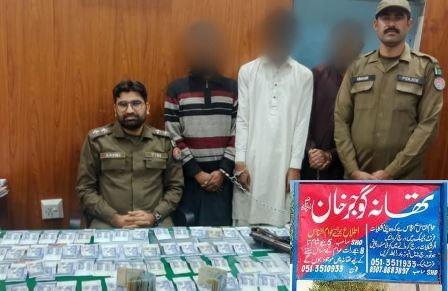 Gujar Khan Police Arrest Three Suspects Involved in House Robbery