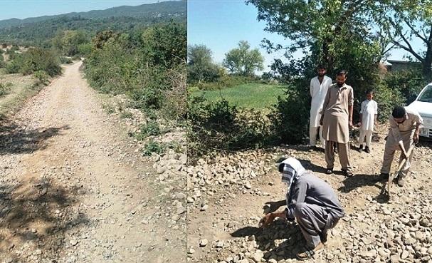 Kahuta: Neglected by Lawmakers, Sultan Khail Residents Begin Road Construction on Their Own