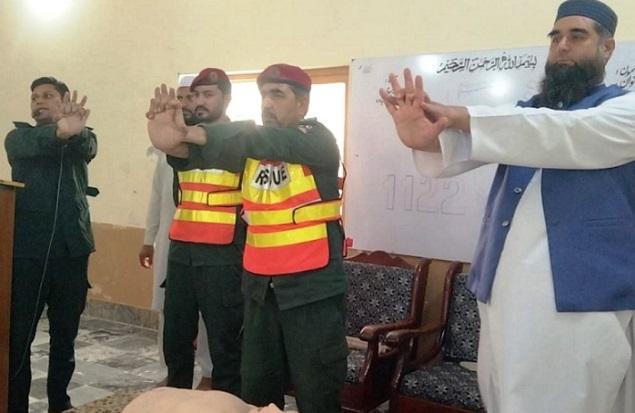 Kahuta: Rescue 1122 Conducts Emergency Preparedness Drill at Religious Seminary Amid Ongoing Tensions