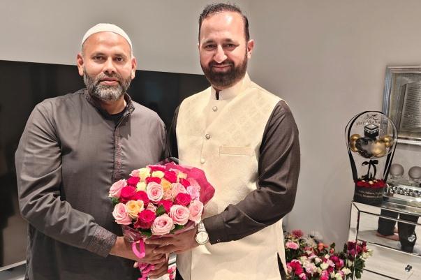 Norway; Pothwar Welfare Society Delegation Congratulates Ghazanfar Ali on Hajj Blessing