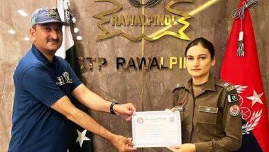 Gujar Khan: Traffic Warden Khawaja Faisal Bashir Awarded for Outstanding Performance
