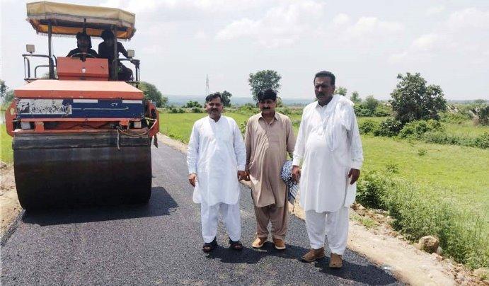 Kahuta: Construction of Lalu Nai Tairi to Tathi Syedan Road Underway; Locals Appreciate Contractor’s Quality Work
