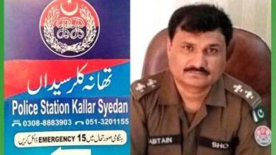 Kallar Syedan SHO Disassociates Himself from Statement Banning Informers (Touts) at Police Station