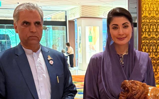 Japan; Punjab CM Maryam Nawaz meets Japan Islamic Trust Director Ch Ghalib in Tokyo, discusses overseas Pakistanis’ issues