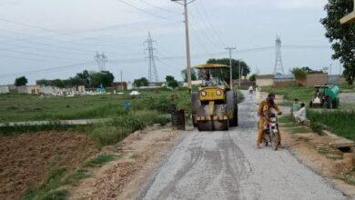 Gujar Khan: Mohra Jasswal to Gulyana Road Construction Underway, Work in Progress Near Lilyal Sharif